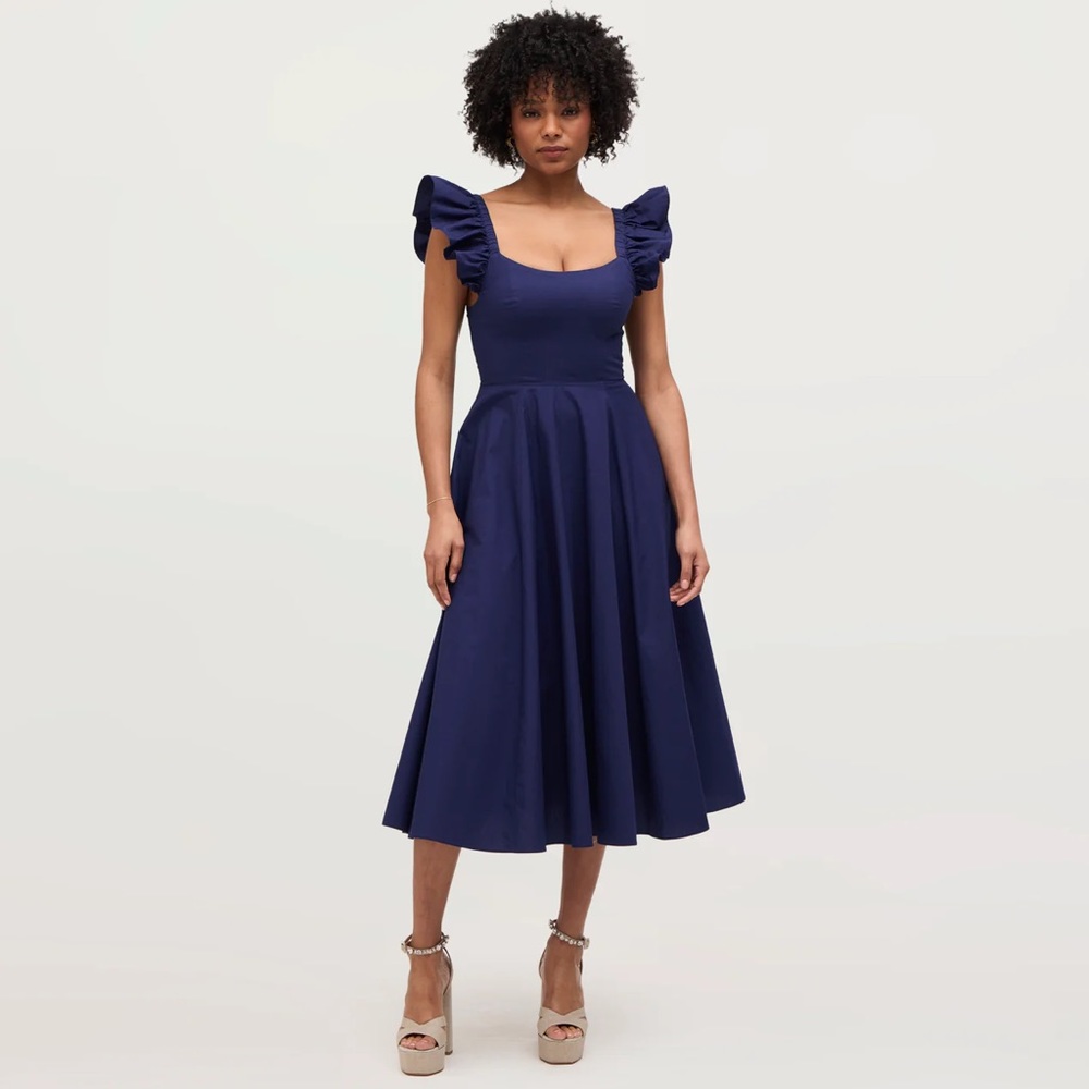 Hill House Daphne Dress Navy size S - Picture 1 of 3